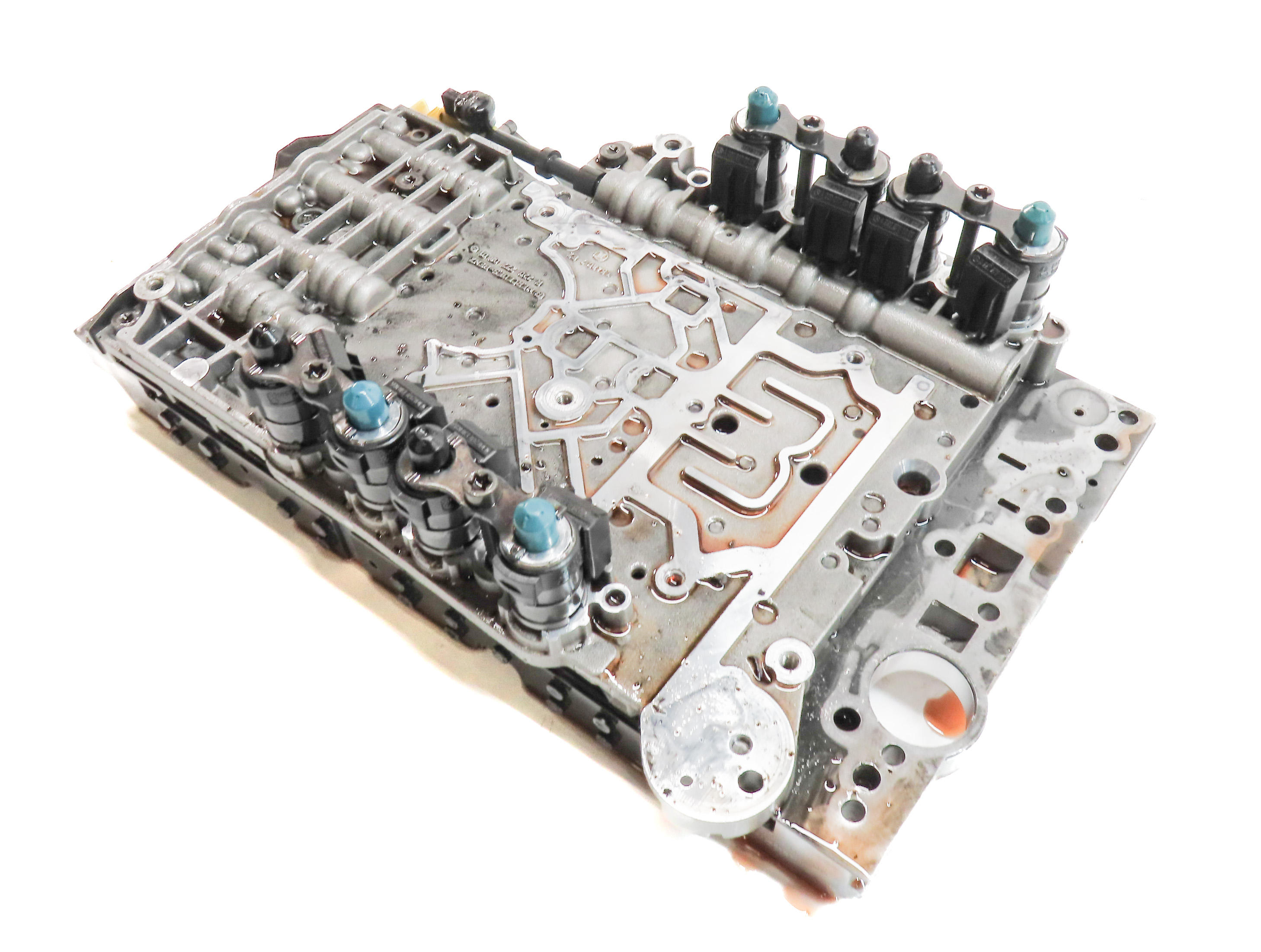 2009-2012 MERCEDES C350 GLK350 (W204 X204) 722.9 A/T TRANSMISSION VALVE BODY — exact item pictured